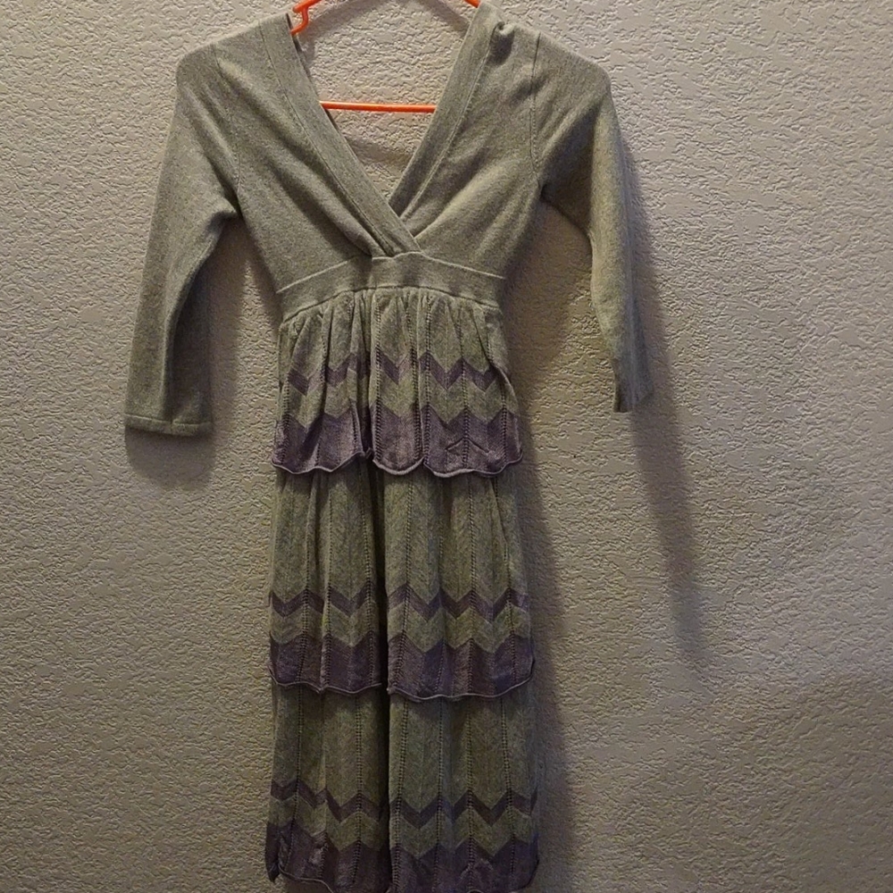 Marciano Gray and purple girls dress